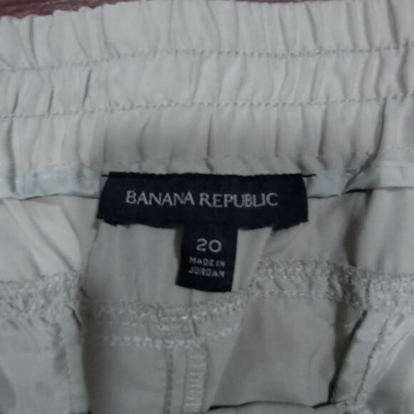 Banana Republic Green Place Holder Relaxed Lyocell Jogger Pants Plus Size 20 - Picture 6 of 12